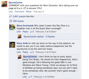 Facebook Replies 1