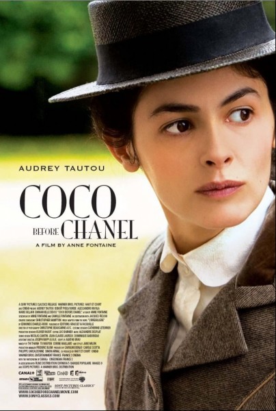 The Cover of the movie Coco Before Chanel.