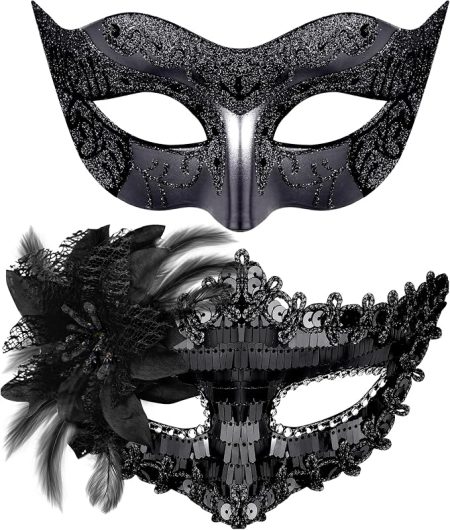 How These Couple Masks Saved Our Masquerade Night