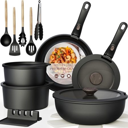 Space-Saving Kitchen Win: Astercook 21-Piece Set